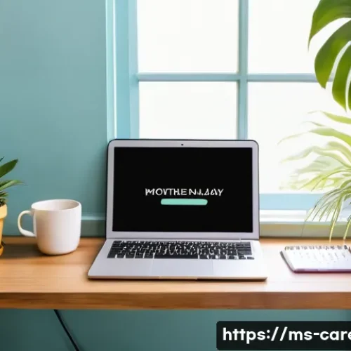 자기 계발을 위한 로드맵 - A serene and inspiring home office setup reflecting self-awareness and personal growth for a Malay p...